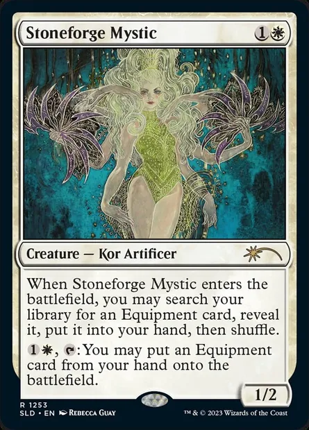 Mystique forgepierre, carte Magic SLD 1253 — extension Secret Lair Drop