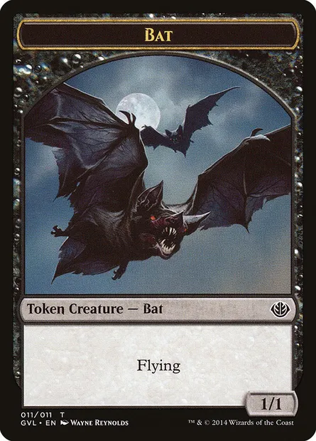 Bat, carte Magic TGVL 11 — extension Duel Decks Anthology: Garruk vs. Liliana Tokens