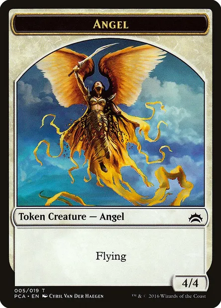 Angel, carte Magic TPCA 5 — extension Planechase Anthology Tokens