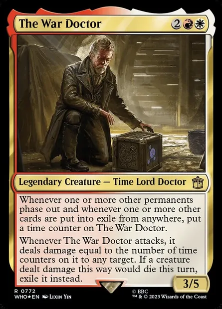 The War Doctor, Magic card WHO 772 — Doctor Who set