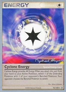Énergie Cyclone, carte Pokémon WCD10 094 — extension World Championship Decks 2010