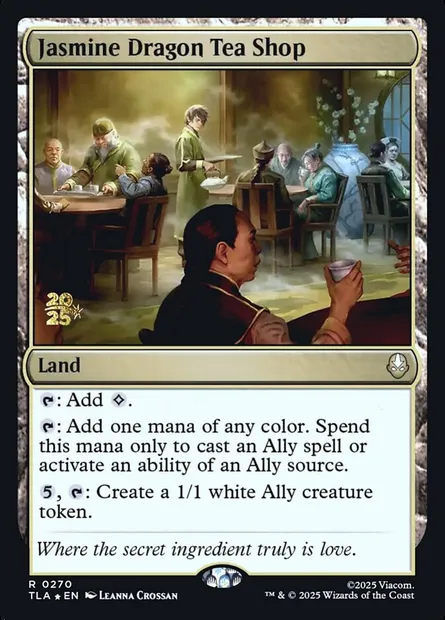 Jasmine Dragon Tea Shop, Magic card PTLA 270s — Avatar: The Last Airbender Promos set