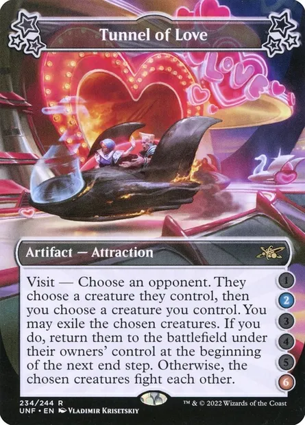 Tunnel of Love, carte Magic UNF 234a — extension Unfinity