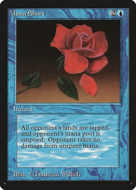 Mana Short, Magic card LEB 66 — Limited Edition Beta set