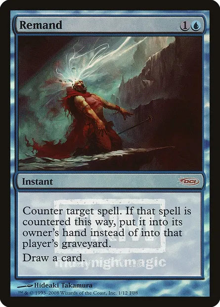Remand, Magic card F08 1 — Friday Night Magic 2008 set