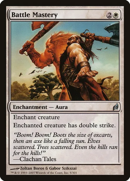 Battle Mastery, Magic card LRW 5 — Lorwyn set