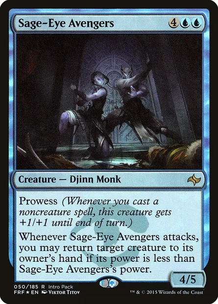 Vengeurs Œilsage, carte Magic PFRF 50 — extension Fate Reforged Promos