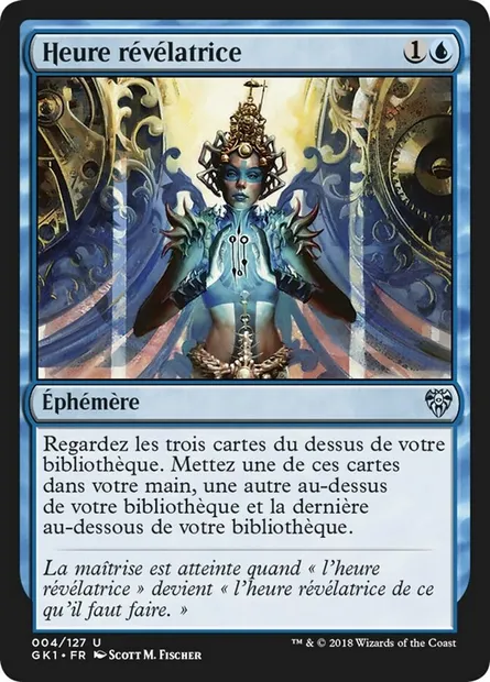 Heure révélatrice, carte Magic GK1 4 — extension GRN Guild Kit