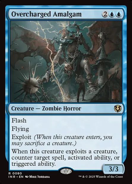 Overcharged Amalgam, Magic card INR 80 — Innistrad Remastered set
