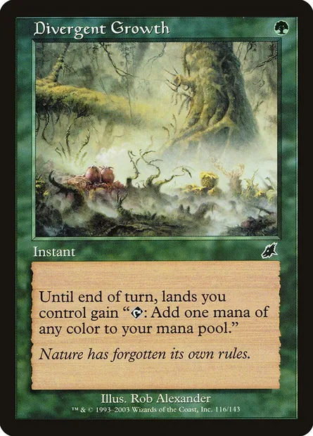 Croissance absurde, carte Magic SCG 116 — extension Fléau