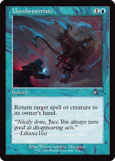 Abolir, carte Magic SLD 2158 — extension Secret Lair Drop