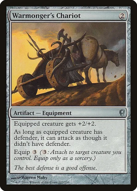 Warmonger's Chariot, Magic card CNS 207 — Conspiracy set
