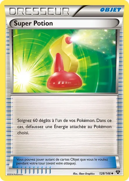 Super Potion, carte Pokémon XY 128 — extension XY