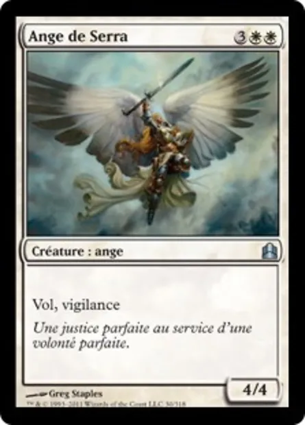 Ange de Serra, carte Magic CMD 30 — extension Commander 2011