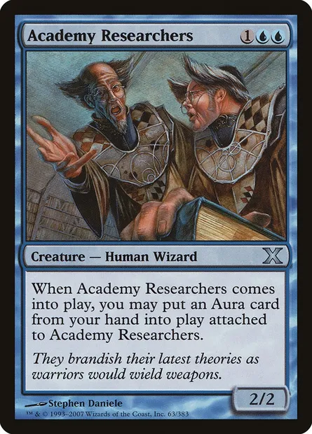 Academy Researchers, Magic card 10E 63 — Tenth Edition set
