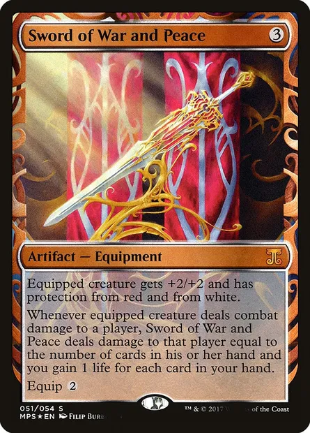 Épée de guerre et de paix, carte Magic MPS 51 — extension Kaladesh Inventions