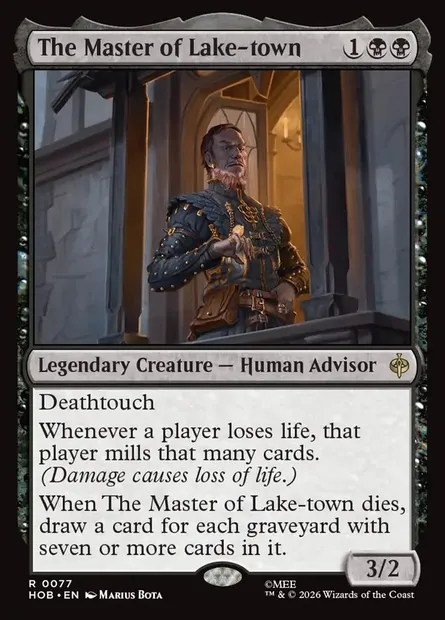 The Master of Lake-town, Magic card HOB 77 — The Hobbit set