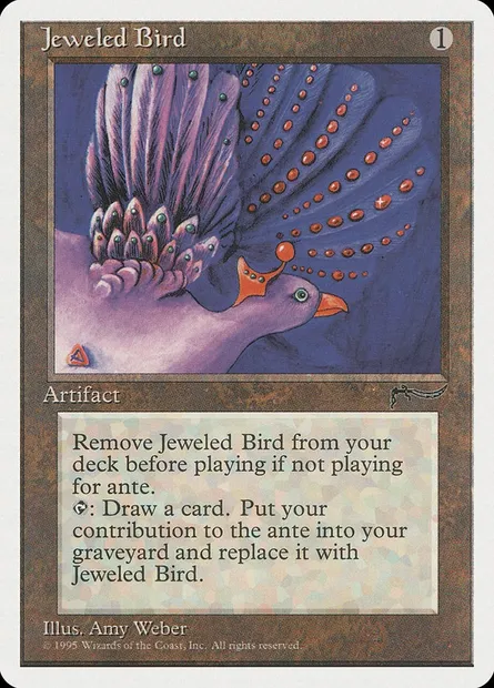 Jeweled Bird, carte Magic CHR 102 — extension Chronicles
