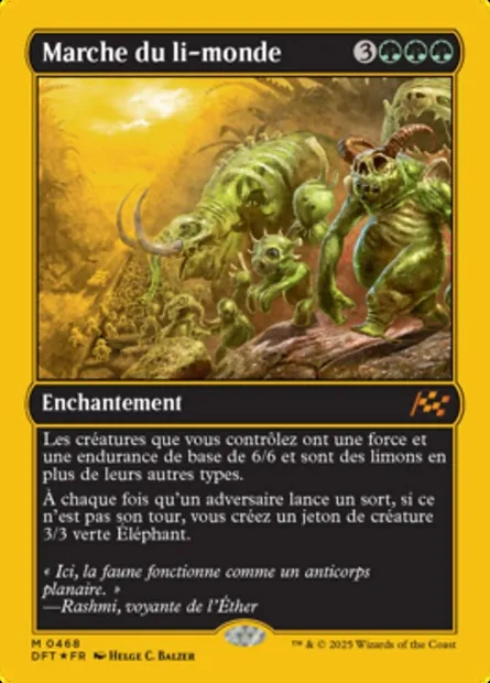 Marche du li-monde, carte Magic DFT 468 — extension Aetherdrift