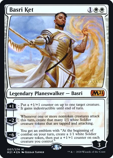 Basri Ket, carte Magic PM21 7s — extension Core Set 2021 Promos