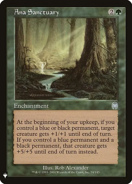 Ana Sanctuary, Magic card PLST APC-74 — The List set