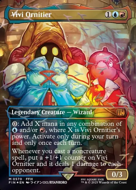 Vivi Ornitier, Magic card FIN 570 — Final Fantasy set