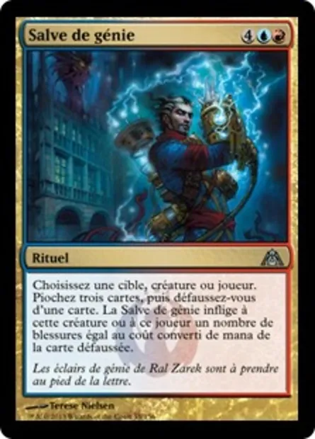 Salve de génie, carte Magic DGM 55 — extension Le labyrinthe du dragon