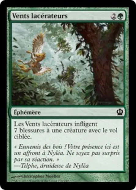 Vents lacérateurs, carte Magic THS 178 — extension Theros