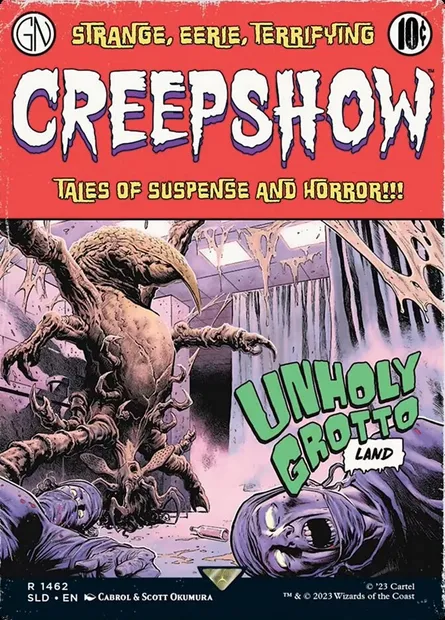 Unholy Grotto // Unholy Grotto, carte Magic SLD 1462 — extension Secret Lair Drop