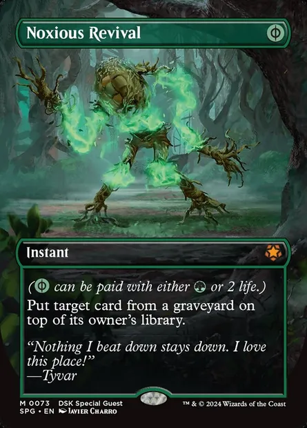 Noxious Revival, Magic card SPG 73 — Special Guests set