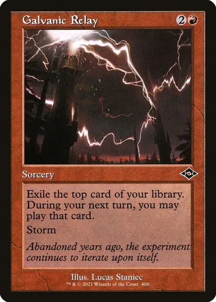 Galvanic Relay, Magic card MH2 406 — Modern Horizons 2 set