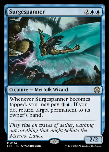 Surgespanner, Magic card LCC 174 — The Lost Caverns of Ixalan Commander set