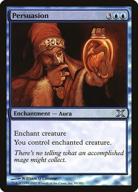 Persuasion, carte Magic 10E 95★ — extension Dixième édition
