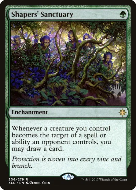 Shapers' Sanctuary, Magic card PXLN 206p — Ixalan Promos set