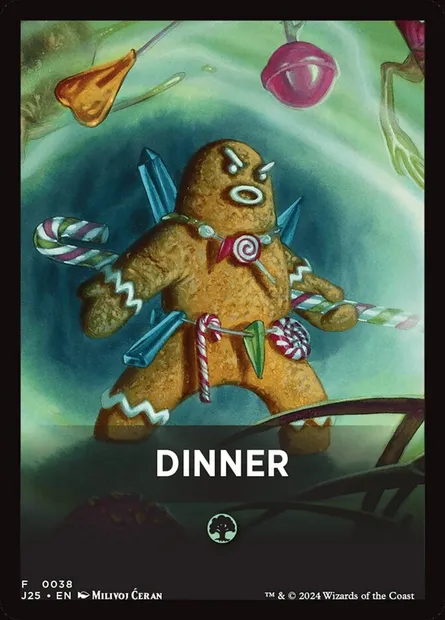 Dinner, Magic card FJ25 38 — Foundations Jumpstart Front Cards set
