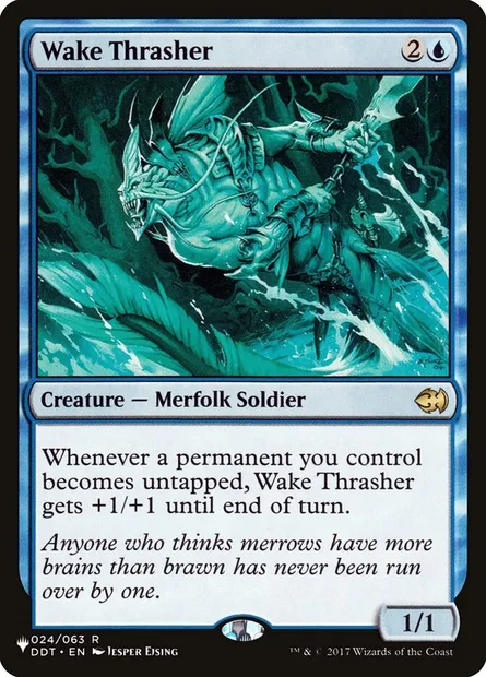 Wake Thrasher, Magic card PLST DDT-24 — The List set