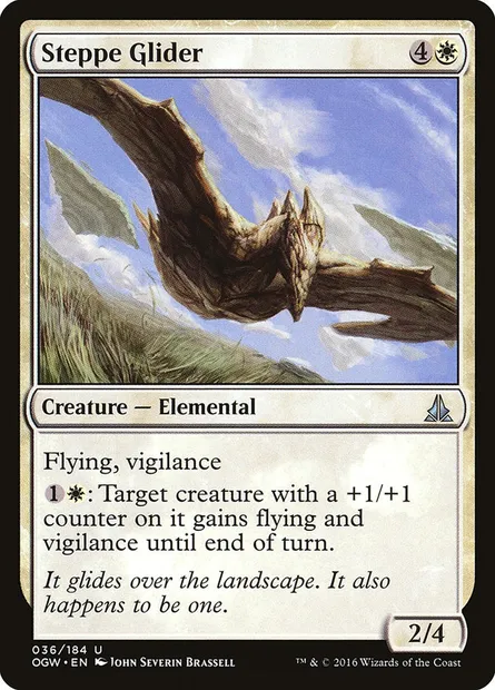 Steppe Glider, Magic card OGW 36 — Oath of the Gatewatch set