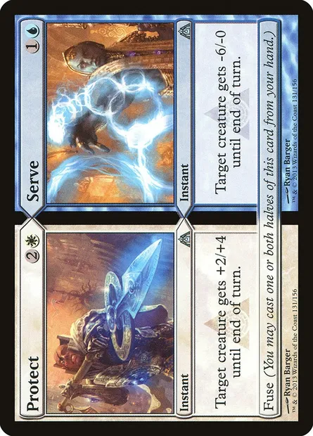 Protect // Serve, Magic card DGM 131 — Dragon's Maze set