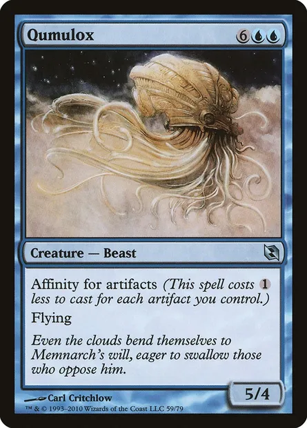 Qumulox, carte Magic DDF 59 — extension Duel Decks: Elspeth vs. Tezzeret