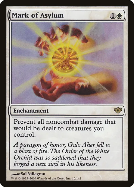 Mark of Asylum, Magic card CON 10 — Conflux set