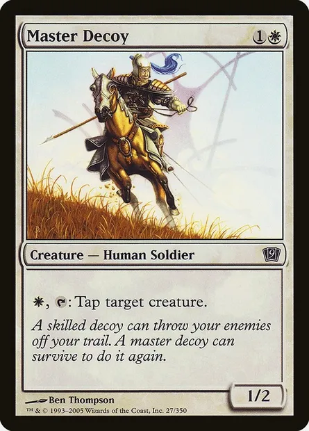 Master Decoy, Magic card 9ED 27★ — Ninth Edition set