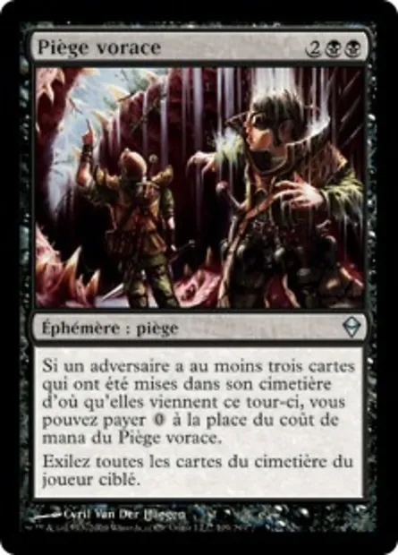 Piège vorace, carte Magic ZEN 109 — extension Zendikar