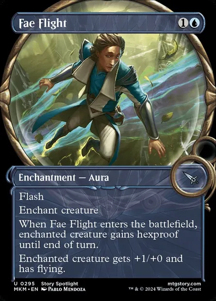 Fae Flight, Magic card MKM 295 — Murders at Karlov Manor set