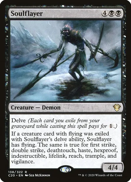 Soulflayer, Magic card C20 138 — Commander 2020 set