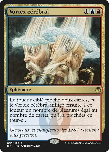 Vortex cérébral, carte Magic GK1 35 — extension GRN Guild Kit