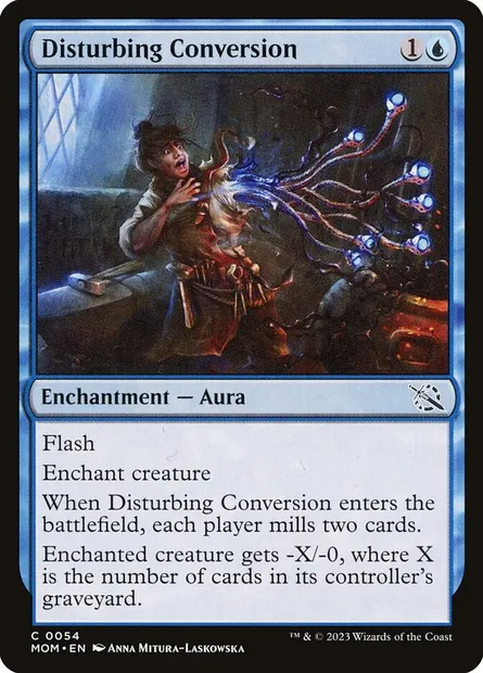 Disturbing Conversion, Magic card MOM 54 — March of the Machine set