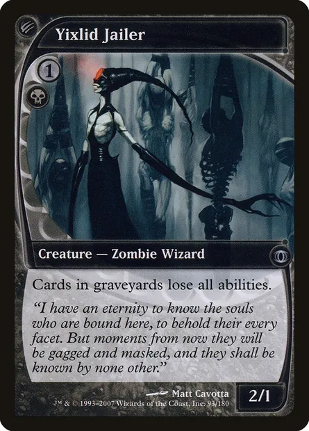 Yixlid Jailer, Magic card FUT 93 — Future Sight set