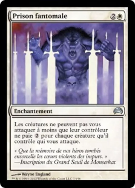 Prison fantomale, carte Magic PC2 7 — extension Planechase 2012