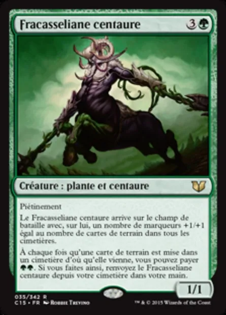Fracasseliane centaure, carte Magic C15 35 — extension Commander 2015