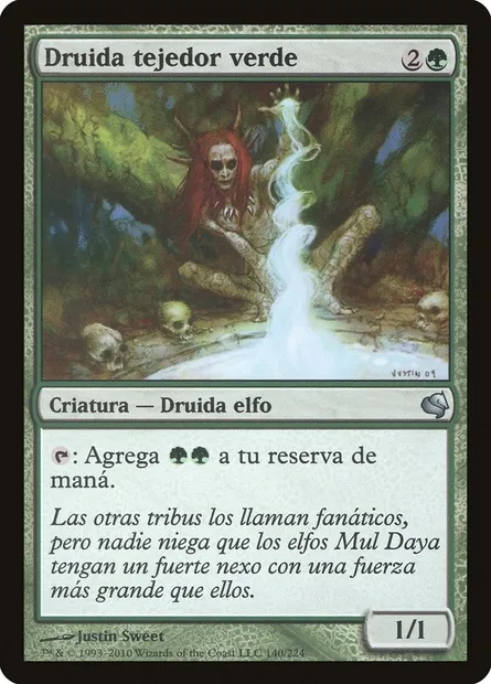 Greenweaver Druid, Magic card PS11 140 — Salvat 2011 set